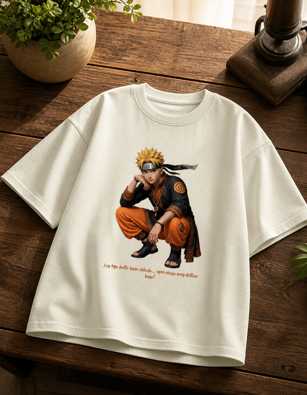 Unisex-Oversized (Naruto Desi Style)