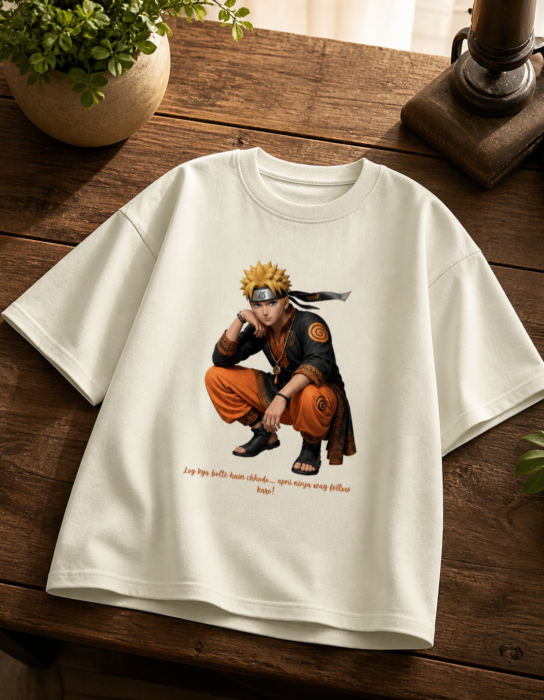 Unisex-Oversized (Naruto Desi Style)