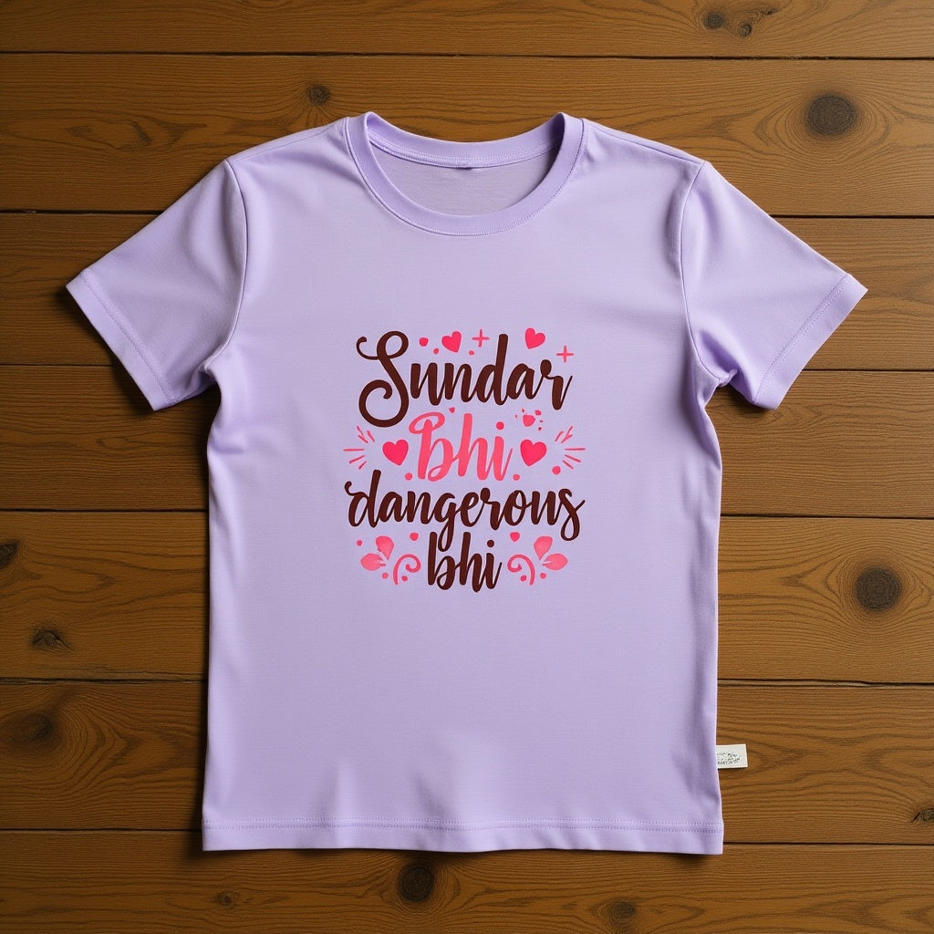 Sundar Bhi Dangerous Bhi-Women's Classic T-Shirt