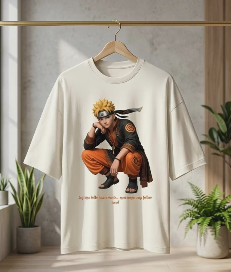 Unisex-Oversized (Naruto Desi Style)